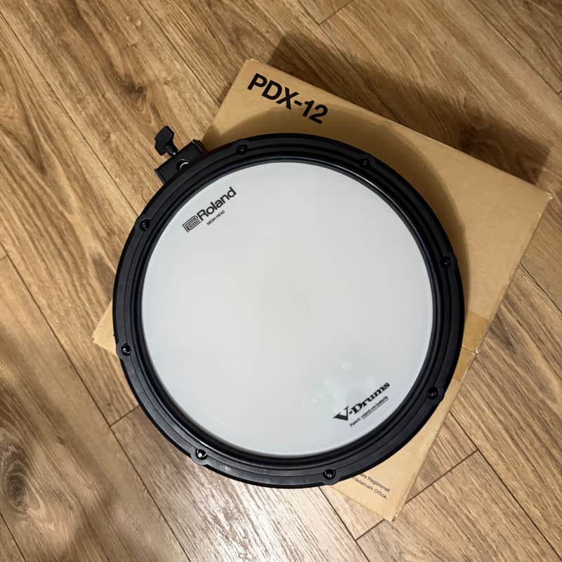Roland PDX-12 V-Pad 12" Dual-Trigger Mesh Drum Pad 2010s - Black image 1