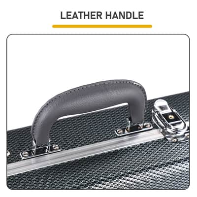 🎸ABS Extra Sturdy Hard Case for Electric Bass Guitar with a Plush interior! For Jazz Bass, Precision (P) Bass, EB/SG Bass, Rickenbacker, & More!🎸 image 3