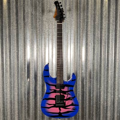 Westcreek Guitars Aetheris Superstrat Blue Tiger Guitar #0167 Used image 2