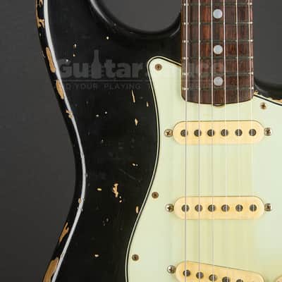 Fender Custom Shop Masterbuilt Jason Smith Stratocaster Landau 68 Relic 2020 - Black (COD 2257UG) image 3