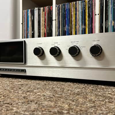 Vintage Heathkit AR-1515 AM/FM Stereo Receiver Silver Made in USA 1970s TESTED ✅ image 3