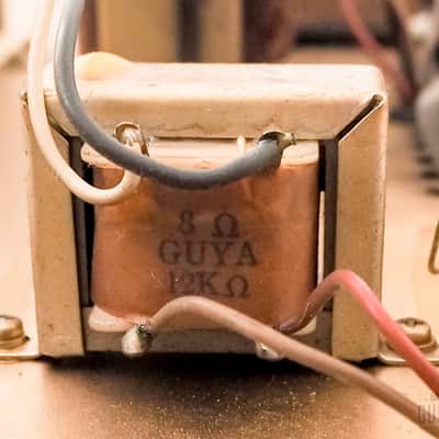 1960s Guyatone GA-930 Vintage Tube Amp Head w/ 6L6, Tokyo Sound Co, Japan image 12