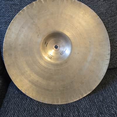 Zildjian 13" A. Zildjian Transition Stamp Hi-Hat Cymbals (Pair) 1946 - 1953 - Traditional image 8
