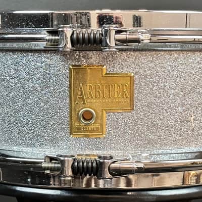 Arbiter 20/10/12/14/5.5x14" Advanced Tuning Drum Set - Silver Sparkle image 20