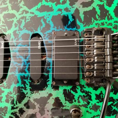 USA LEFT HANDED  B.C. RICH ST III Late 80s Crackle image 15