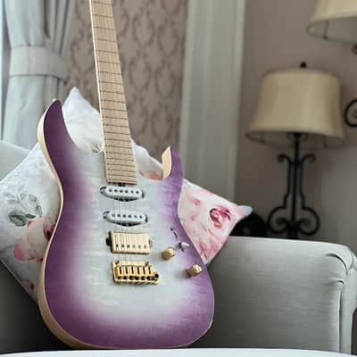 Saito S-624 SSH with Hard Maple and Gold Hardware in Kunzite 232421 image 5