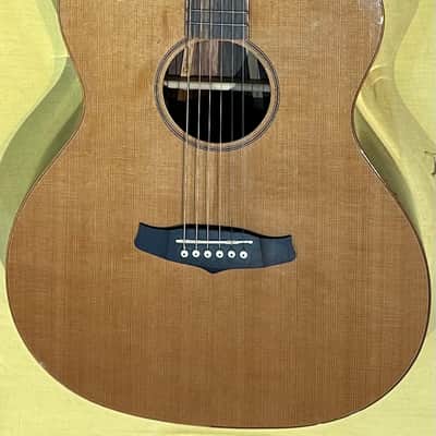 Tanglewood TWJ-F-E Java Solid Cedar/Amara/Spalted Mango Orchestra with Electronics 2010s - Natural Gloss image 1