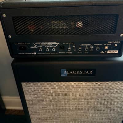 Blackstar St. James 6L6 2-Channel 50-Watt Guitar Amp Head w/ 2x12 cabinet image 4