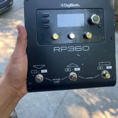 DigiTech RP360 Guitar Multi-Effect Pedal 2010s - Black image 2