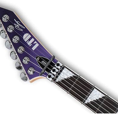 ESP LTD Alexi Laiho "Hexed" Guitar - Purple Fade w/Pinstripes - B-Stock image 4
