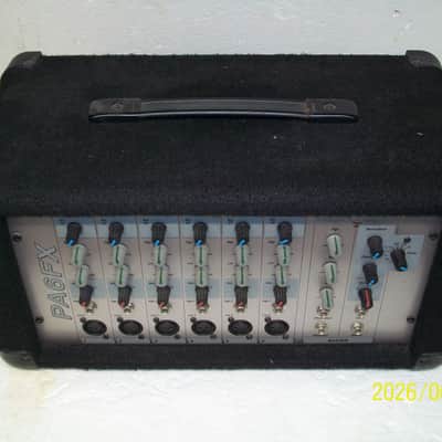 Crate Pro Audio PA6FX 6-channel 160W Powered Mixer PA Amplifier image 3
