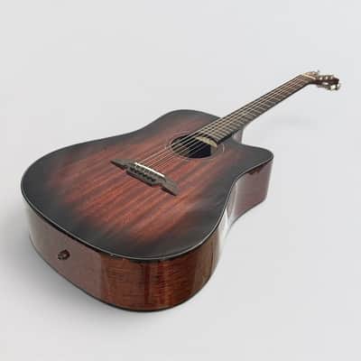 Alvarez MD66CE Mahogany Dreadnought Acoustic-Electric Guitar - Natural image 11