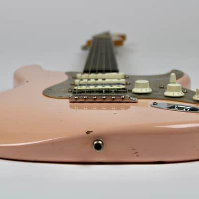 Fender Limted Edition Tyler Bryant ''Pinky'' Stratocaster Relic Rosewood Fingerboard - Aged Shell Pink 2023 w/OHSC (9236022491) image 5