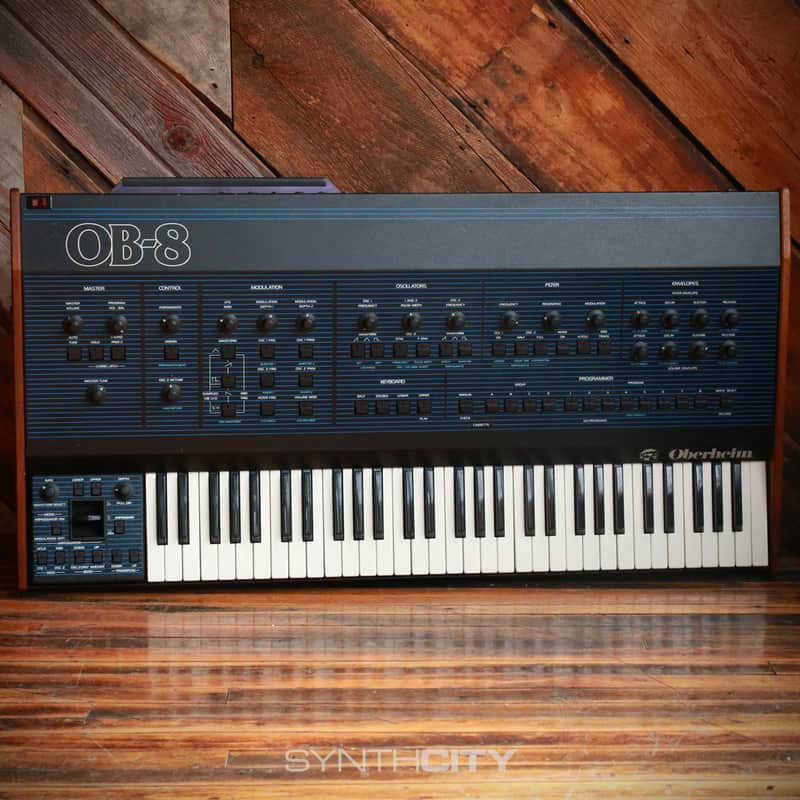 Oberheim OB-8 61-Key 8-Voice Synthesizer w/ Anvil Road Case image 1