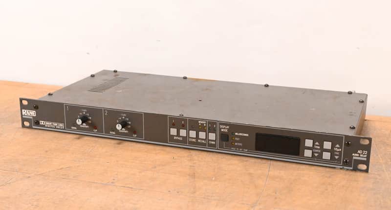 Rane AD 22 2-Channel Audio Delay Unit (NO POWER SUPPLY) CG01SKR image 1