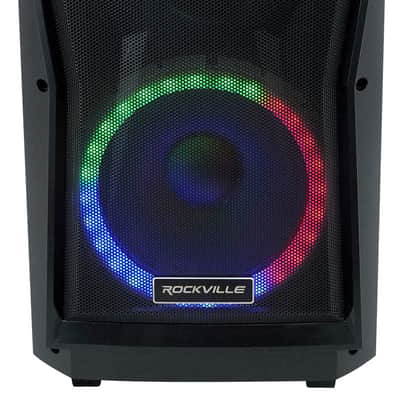 Rockville RockNGo 800 10" Portable Wireless Bluetooth Speaker w/LED + Microphone image 10