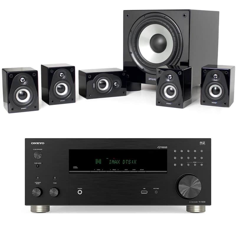 Energy RC-Micro 5.1 Channel Home Theater System with Onkyo TX-RZ30 170W 9.2-Channel 8K/4K Network AV Receiver image 1
