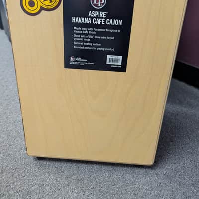 Latin Percussion LP Aspire LPA1332-HC Wire Cajon Havana Café Aspire Cajon image 5