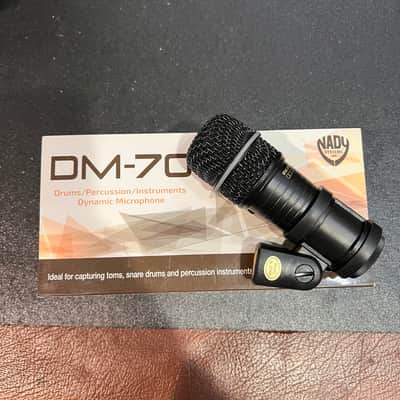 Nady DM-70 Cardioid Dynamic Drum Microphone 2010s - Black image 3