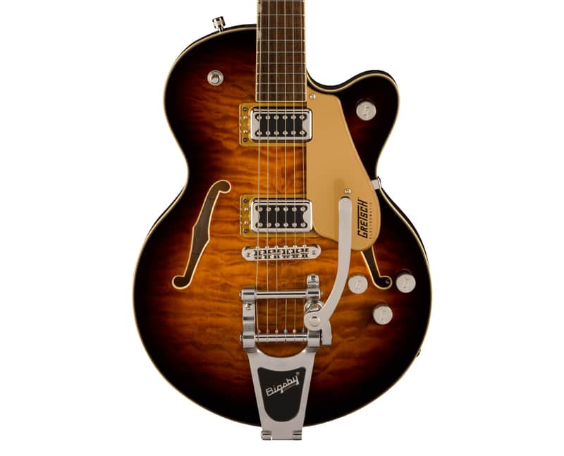 Used Gretsch G5655T-QM Electromatic Center Block Jr. SC QM - Sweet Tea image 1