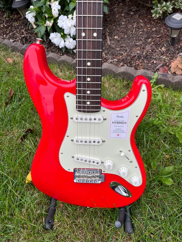 Fender Hybrid II Stratocaster New - Modena Red image 1