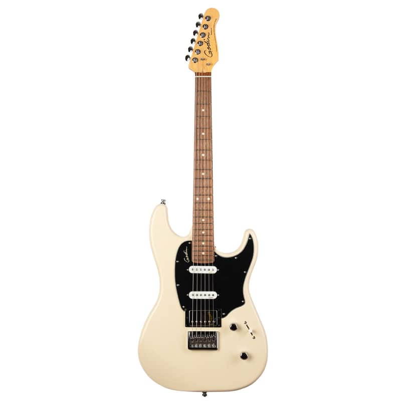 Godin 048434 Transparent Cream Session HT 6 String RH Electric Guitar image 1