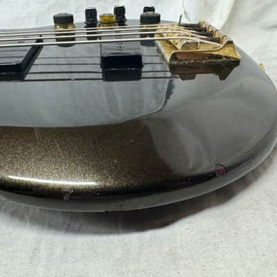 Ibanez MC924 mc 924 Musician 4-string Bass with Case - MIJ Made In Japan 1983 - Metallic Black image 19