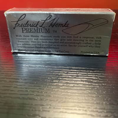 4 Federick L Hemke Old Stock Premium Tenor Saxophone Reeds (Strength 3) (4 Reeds) image 3
