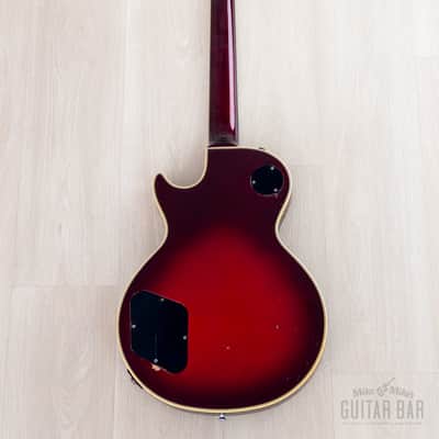 1984 Greco Mint Collection John Sykes Metallic Red Burst, 100% Original w/ Screamin PAFs, Japan Fujigen image 3
