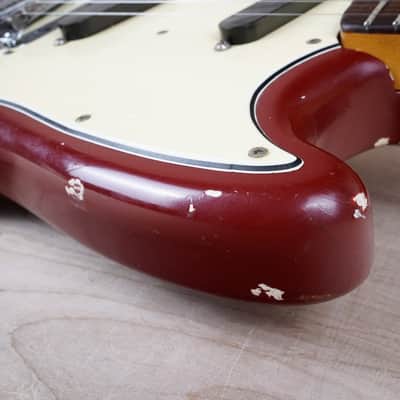 Fender Mustang 1966 Dakota Red Vintage USA w/ Hard Case image 6
