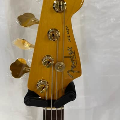 Fender 75th Anniversary Commemorative Jazz Bass 2021 - 2-Color Bourbon Burst image 4