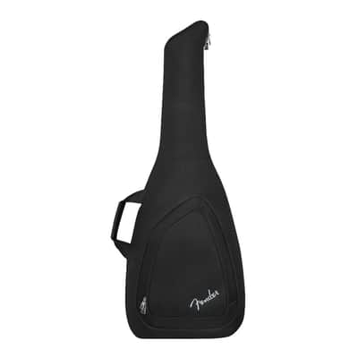 Fender FE610 Gig Bag for Electric Guitar with Ice Blue Metallic LOGO (Black) image 1