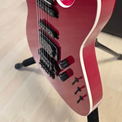Jackson Custom Shop Telecaster 1987 Ferrari Red HSS Made in USA Vintage American San Dimas pre-Fender 80s Guitar KAHLER KILLER Floyd Rose image 19