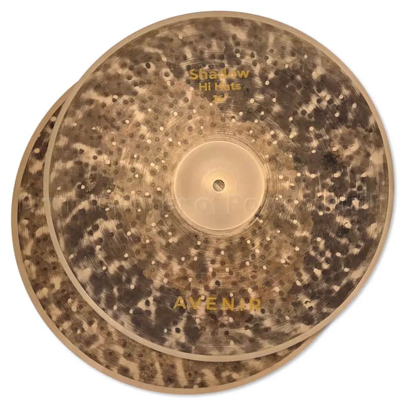 Avenir Shadow Hi Hat Cymbals 16" image 1