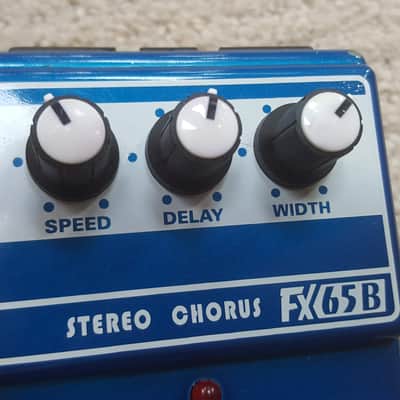 Vintage 90s DOD FX65B Stereo Chorus Guitar Effect Pedal True | Reverb