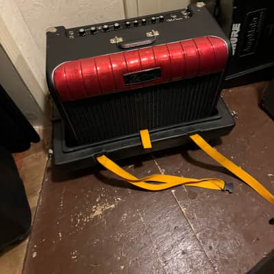 Kustom 36 coupe tube amplifier combo - Red and black image 1