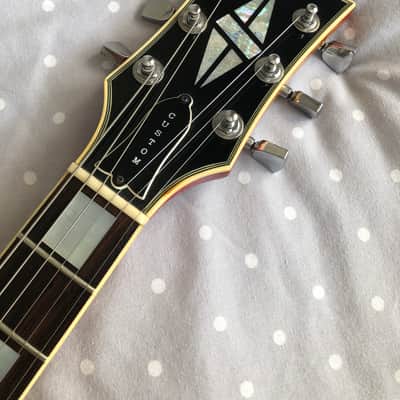 Greco EG600 “Ace Frehley” 1979 Cherry Sunburst image 8