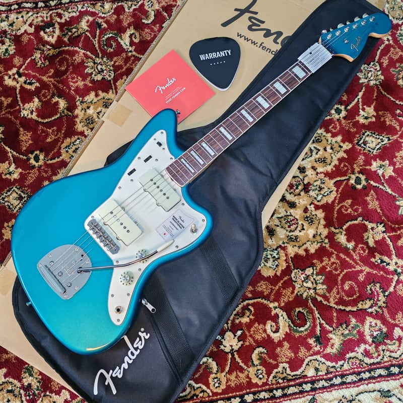 *NEW IN BOX* 2026 Fender Japan Traditional II Late '60s Jazzmaster Ocean Turquoise Metallic with Matching Headstock, MIJ JD26 image 1