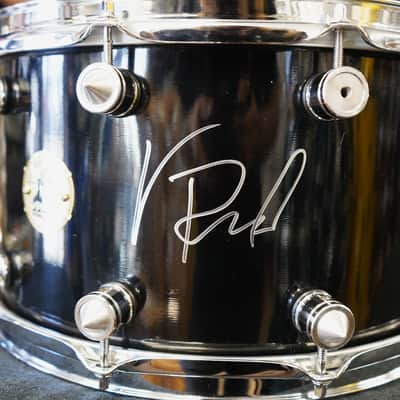 ddrum AUTOGRAPHED Vinnie Paul Signature Spiked Maple 8x14" Snare Drum image 2