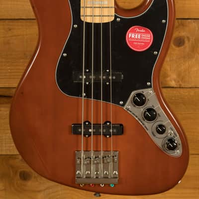 Squier Classic Vibe Active 70s Jazz Bass - Maple - Mocha image 1