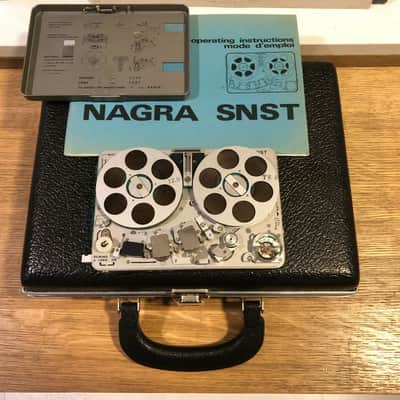 Nagra SNST Kudelski Tape Recorder & Remote Unit / Mic / SCUST - OUT / CASE image 1