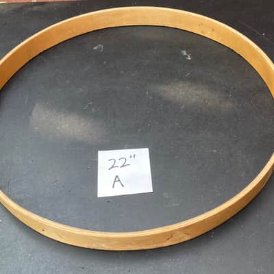 Ludwig 22" Thermogloss Bass Drum Hoops - 70s/80s Vintage imagen 2