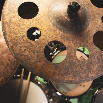 MEINL B18VPTRC Byzance Vintage Pure Trash Crash 18 Zoll sandblasted image 7