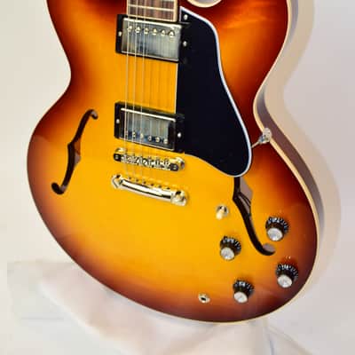 2026 Gibson ES35F00ITNH1 ES-335 Figured Electric Guitar, Rosewood Fingerboard, Iced Tea w/ Case image 4