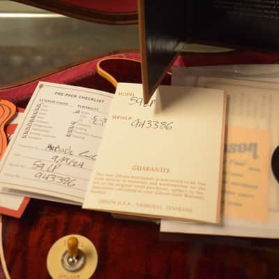 Gibson Custom Shop 1959 Les Paul Standard Bengal Burst Gloss Fuller's Exclusive image 15