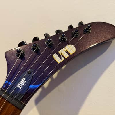ESP LTD EXP-200 - Midnight Purple Explorer image 4