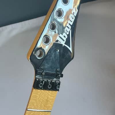 1990 Japan Ibanez RG550M Wizard 24 Fret Guitar Neck Floyd Ready w/ Neckplate image 4