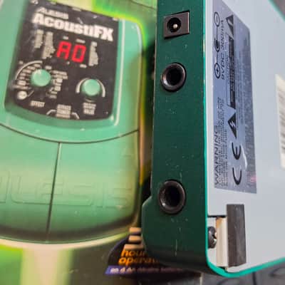 Alesis AcoustiFX Acoustic Guitar Multi-Effect Pedal 2000s Green image 4