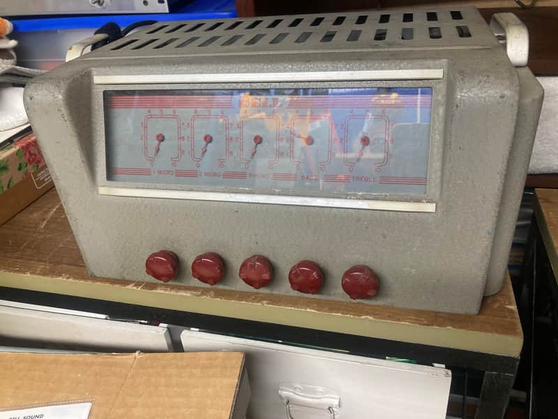 Bell Sound  3725  1950 guitar amp Conversion image 1