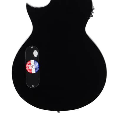 ESP LTD TL-12 Thinline 12-String Acoustic Electric Guitar Black image 6